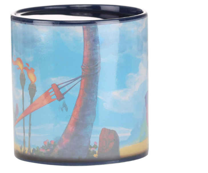 Silver Buffalo Lilo & Stitch Heat-Reveal Ceramic Mug, 20 oz – Perfect Gift!🎁💙