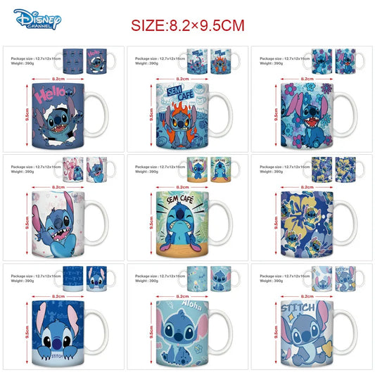 Disney Stitch Color-Changing Ceramic Mug!