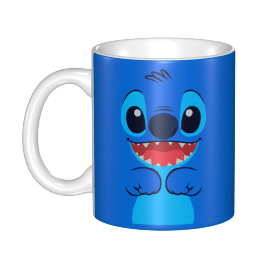 Lilo & Stitch Cartoon Mug – Ceramic Coffee Cup!